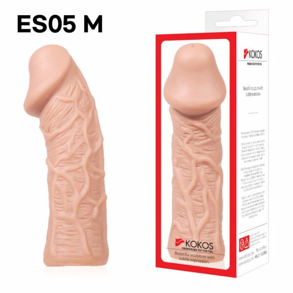 Насадка на член Kokos Extreme Sleeve ES.05 розмір M - Зображення 5