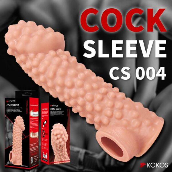 Насадка на член Kokos Cock Sleeve CS 004 L - Зображення 6