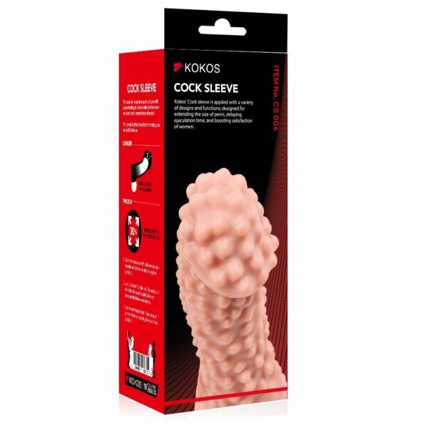 Насадка на член Kokos Cock Sleeve CS 004 L - Зображення 3