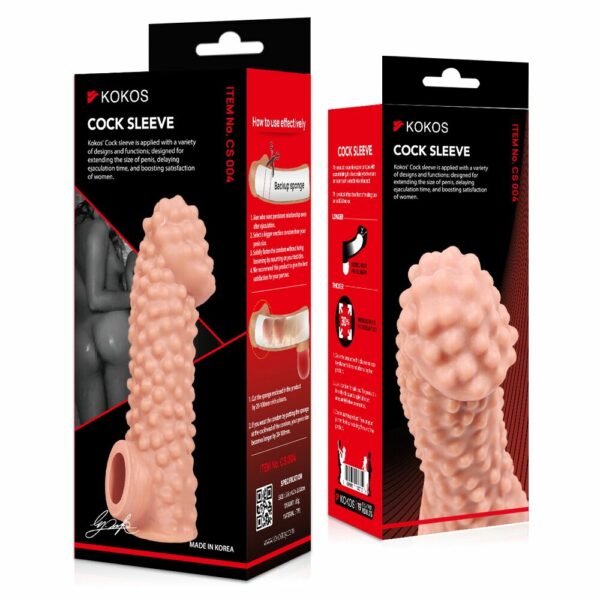 Насадка на член Kokos Cock Sleeve CS 004 L - Зображення 4