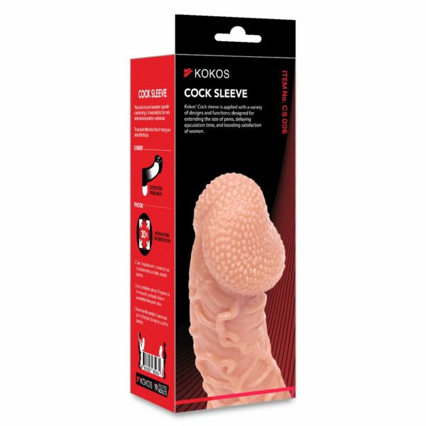 Насадка на член Kokos Cock Sleeve CS 006 L - Зображення 5