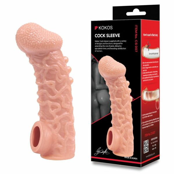 Насадка на член Kokos Cock Sleeve CS 007 L - Зображення 2