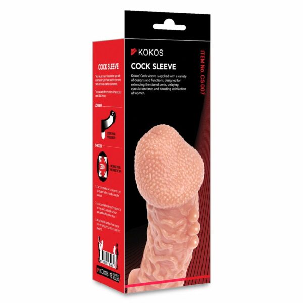Насадка на член Kokos Cock Sleeve CS 007 L - Зображення 4