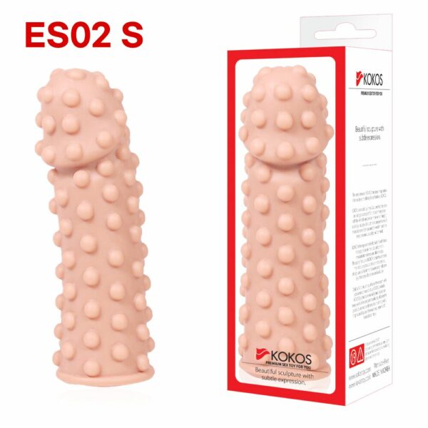 Насадка на член Kokos Extreme Sleeve ES.02 размер S - Зображення 4