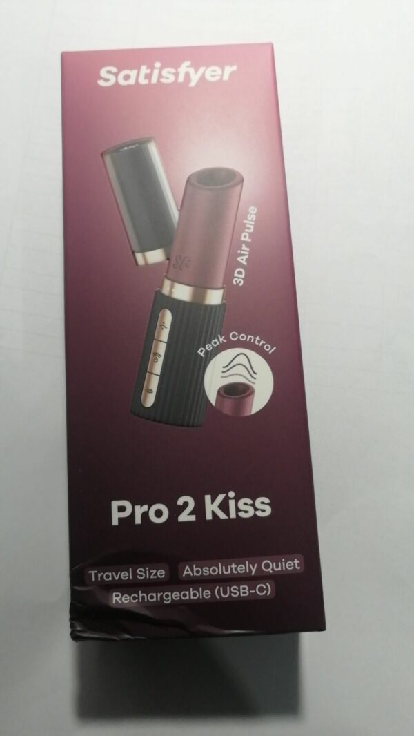 Вакуумний стимулятор Satisfyer Pro 2 Kiss (м'ята упаковка!!!) - Зображення 2