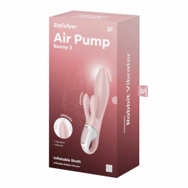 Вібратор Satisfyer Air Pump Bunny 3 - Зображення 6