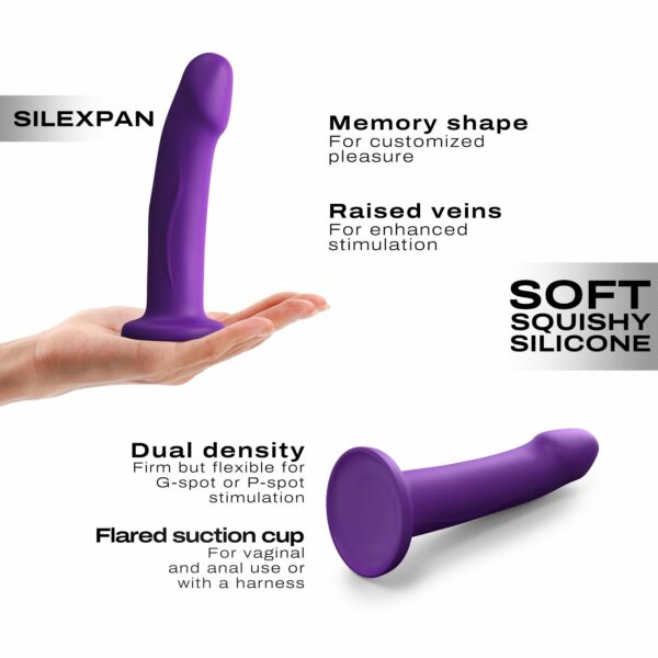 Фалоімітатор Dorcel Real Pleasure M Purple - Зображення 4