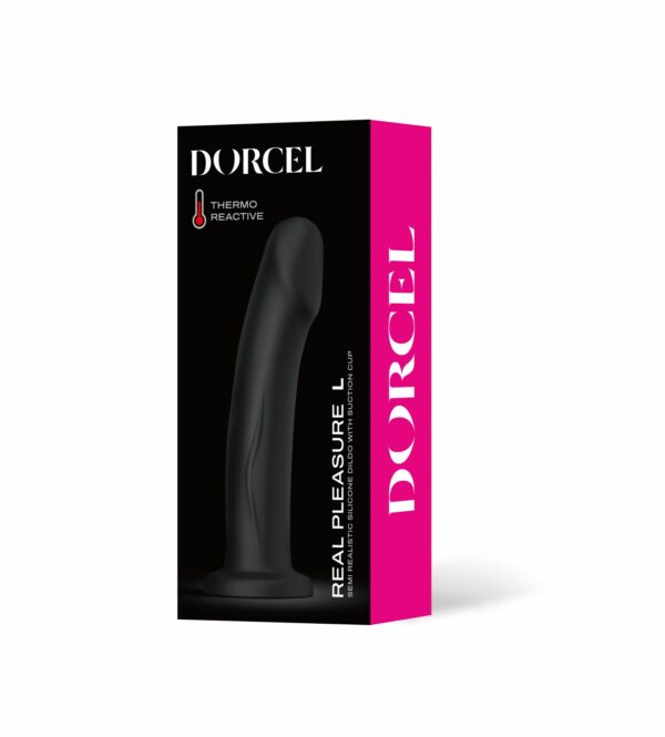 Фалоімітатор Dorcel Real Pleasure L Black - Зображення 6