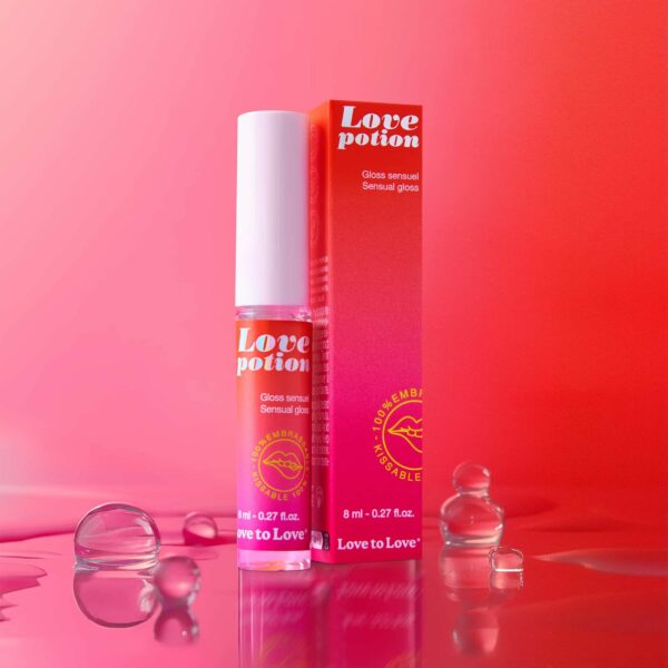 Стимулювальний блиск для губ Love To Love Love Potion - Gloss Sensuel 8 мл - Зображення 2