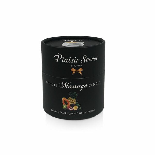 Масажна свічка Plaisirs Secrets Pineapple Mango (80 мл)  (м'ята упаковка!!!) - Зображення 3