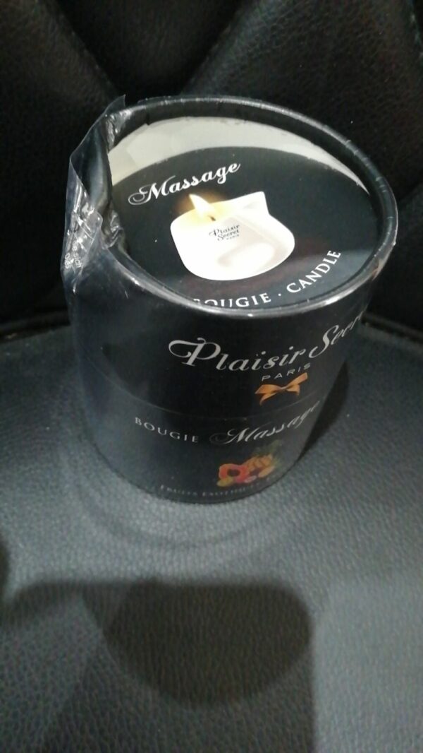 Масажна свічка Plaisirs Secrets Pineapple Mango (80 мл)  (м'ята упаковка!!!) - Зображення 2