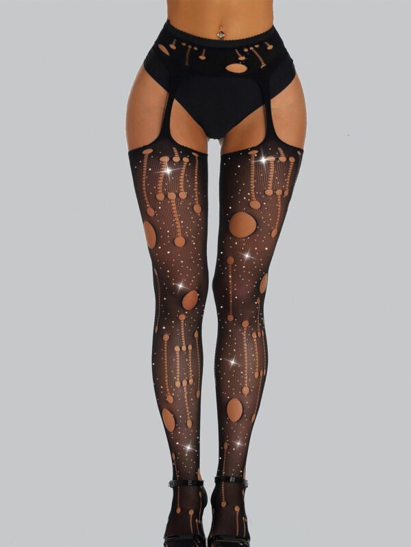 Панчохи JSY WW7021 Black One Size - Зображення 5