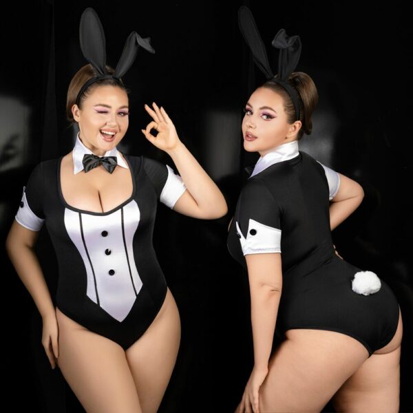 Еротичний костюм зайчика JSY P61102 Plus Size - Зображення 6