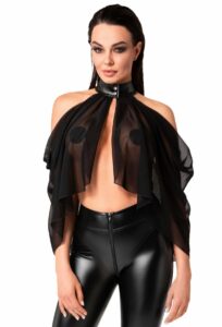 Болеро Noir Handmade F349 Tulle bolero - 4XL