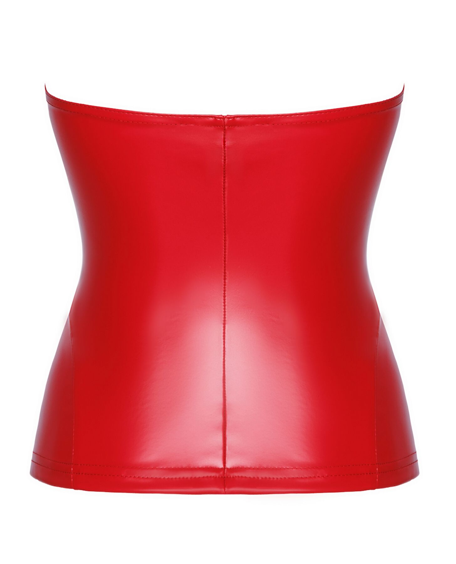 Корсет Noir Handmade F355 Red powerwetlook corset - XXL - Зображення 5