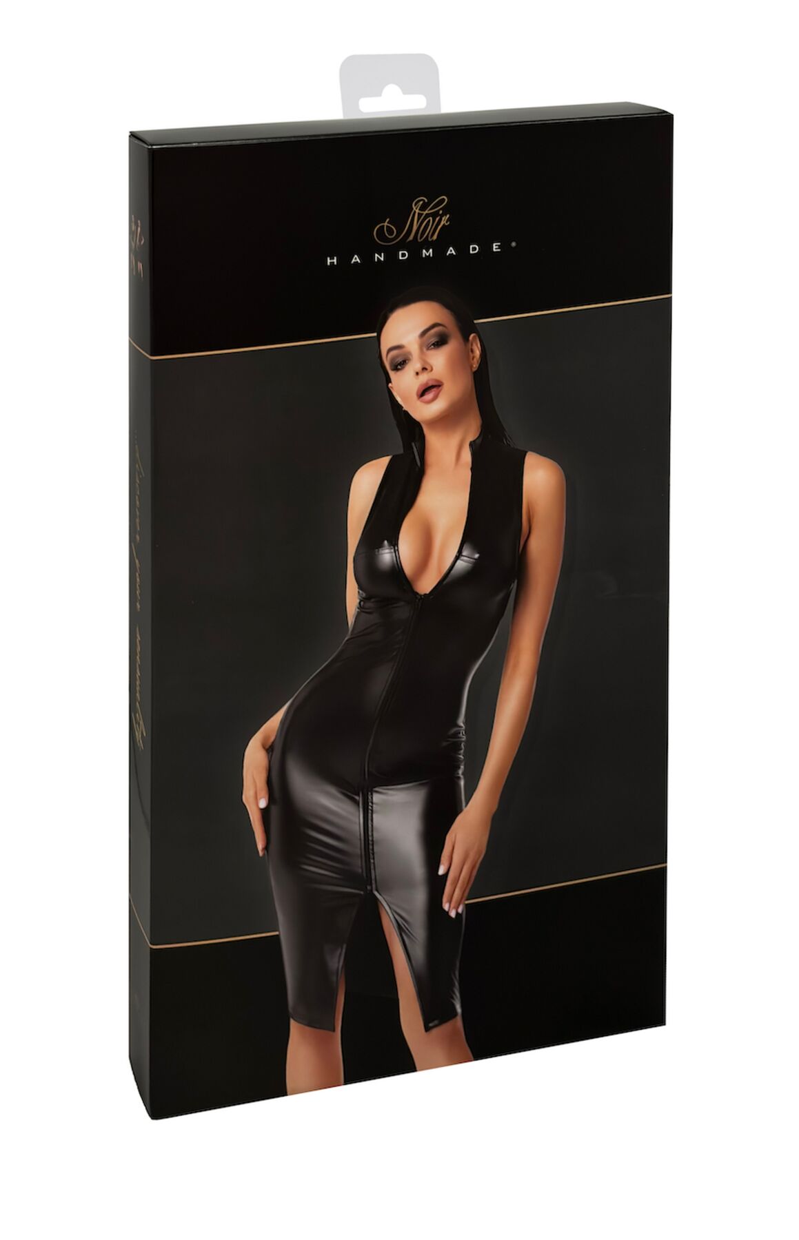 Сукня Noir Handmade F337 Powerwetlook midi dress - S - Зображення 8