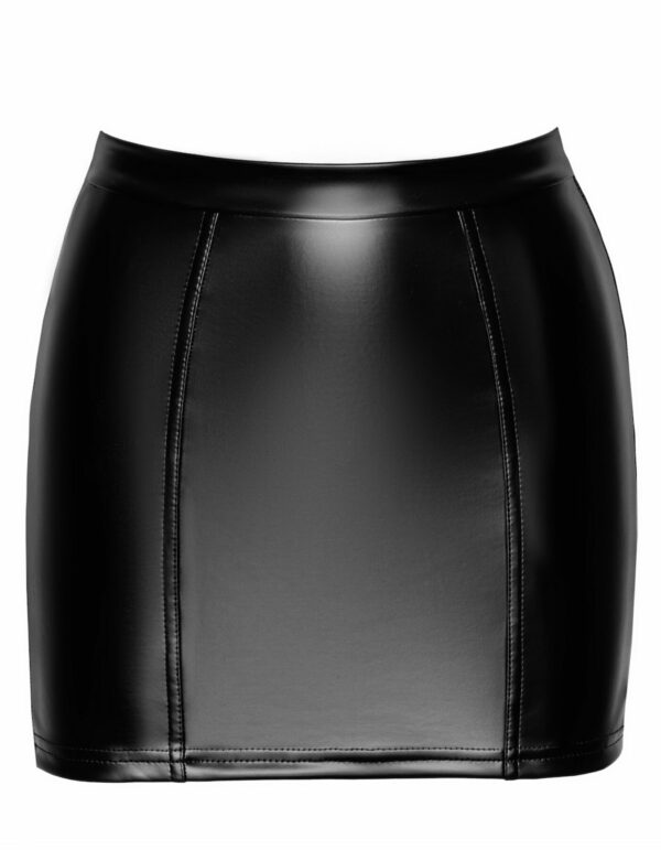 Спідниця Noir Handmade F341 Powerwetlook and lace skirt - L - Зображення 7