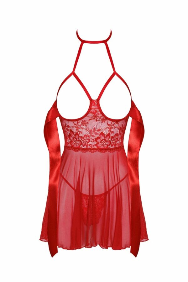 Бебі-дол Kissable Sexy Kiss Babydoll Red L/XL - Зображення 6