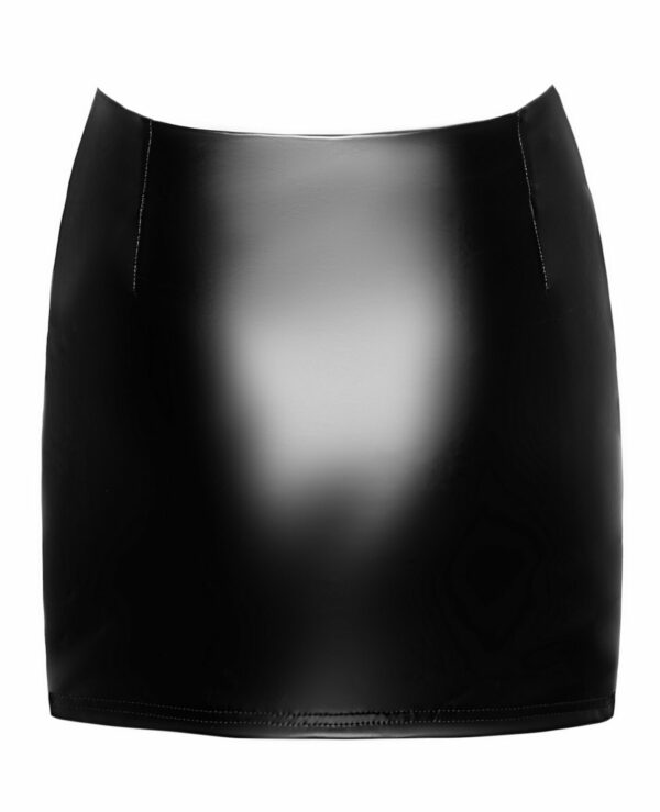 Спідниця Noir Handmade F345 Powerwetlook skirt with garter - XXL - Зображення 6