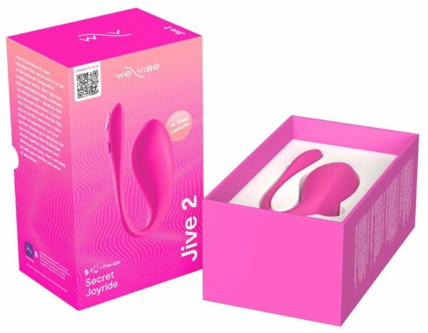 Смарт-віброяйце We-Vibe Jive 2 Electric Pink - Зображення 10