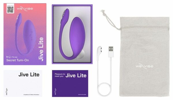 Смарт-віброяйце We-Vibe Jive Lite Purple - Зображення 9