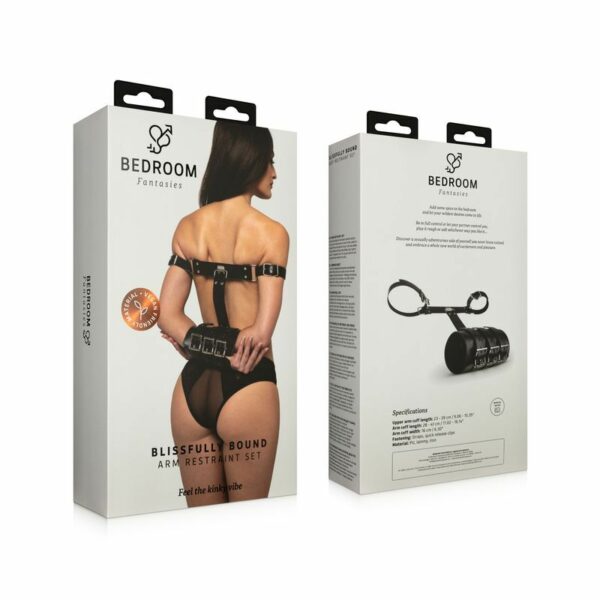 Фіксатор Bedroom Fantasies Blissfully Bound Arm Restraint Set - Black - Зображення 6