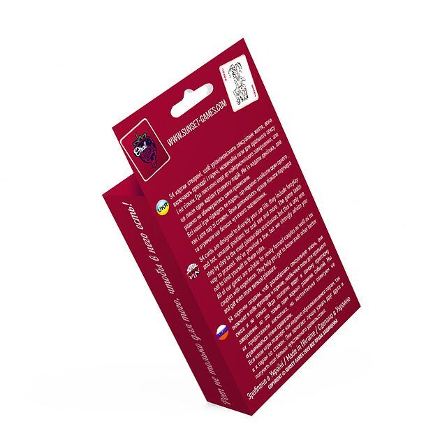 Еротична гра для пар «Oral sex» (UA, ENG, RU) (надірвана упаковка!!!) - Зображення 3