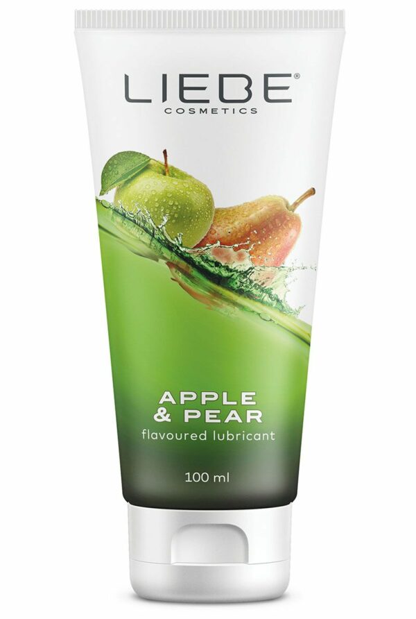 Розпродаж!!! Лубрикант на водній основі Liebe Lubricant Apple & Pear 100 мл (термін 11.2025)