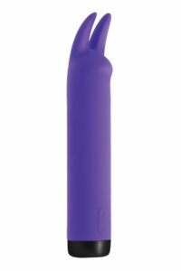 Вібратор S Pleasures Bullets Amethyst, фіолетовий, з двома відростками, 10 режимів, діаметр 3,1 см