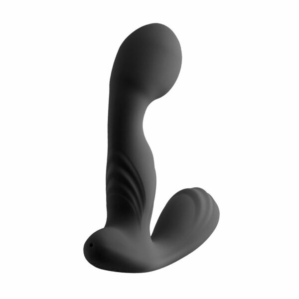 Вібромасажер простати S Pleasures Premium FUZZY, чорний, з рельєфом, 10 режимів вібрації, нагрів - Зображення 2