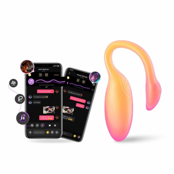 Смарт-віброяйце Magic Motion Flamingo Max Orange - Зображення 2