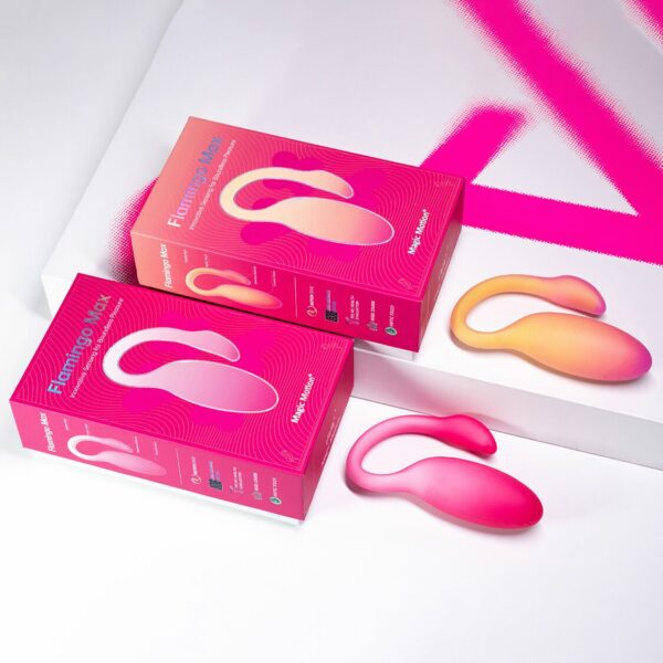 Смарт-віброяйце Magic Motion Flamingo Max Orange - Зображення 15