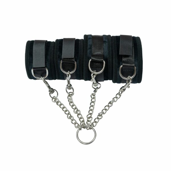 Хрестовина Punishment - Hog-Tie - Black - Зображення 2