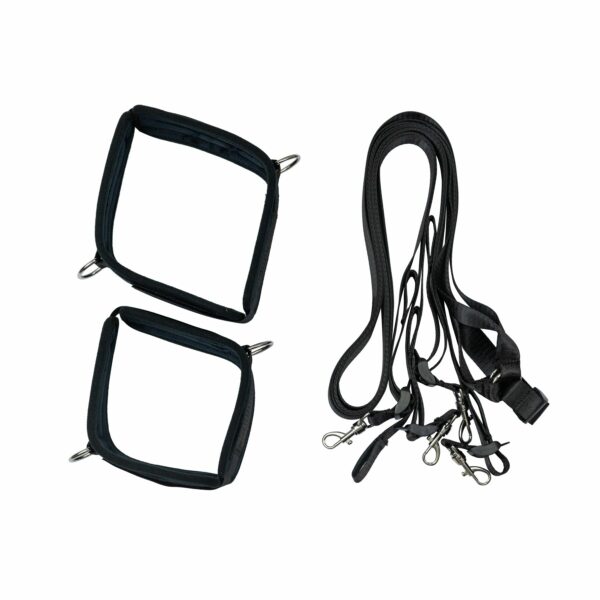 Розтяжка на ліжко Punishment - 5-Piece Bed Restraint Kit - Black - Зображення 3