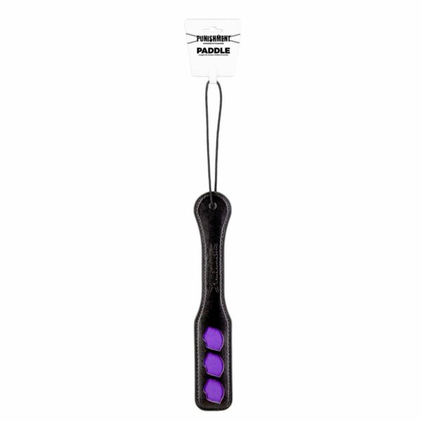 Паддл Punishment - Purple Lips Paddle - Black - Зображення 4