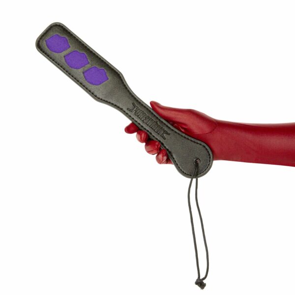 Паддл Punishment - Purple Lips Paddle - Black - Зображення 2