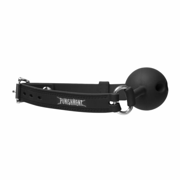 Кляп Punishment - Silicone Ball Gag - Black - Зображення 2