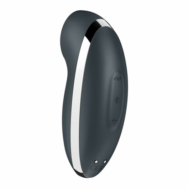 Вібростимулятор-пульсатор Satisfyer Tap & Climax 2 Grey - Зображення 5