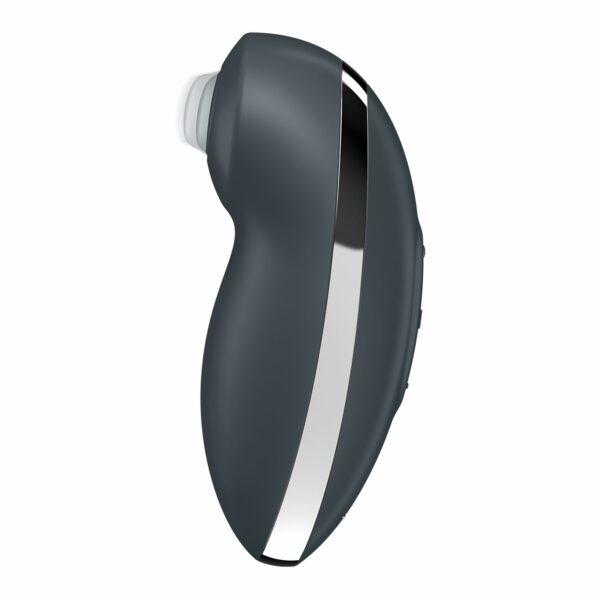 Вібростимулятор-пульсатор Satisfyer Tap & Climax 2 Grey - Зображення 2