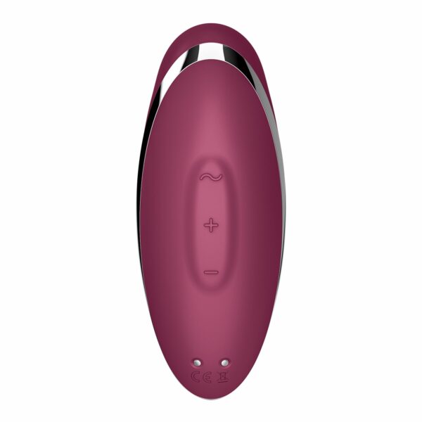 Вібростимулятор-пульсатор Satisfyer Tap & Climax 2 Red - Зображення 6