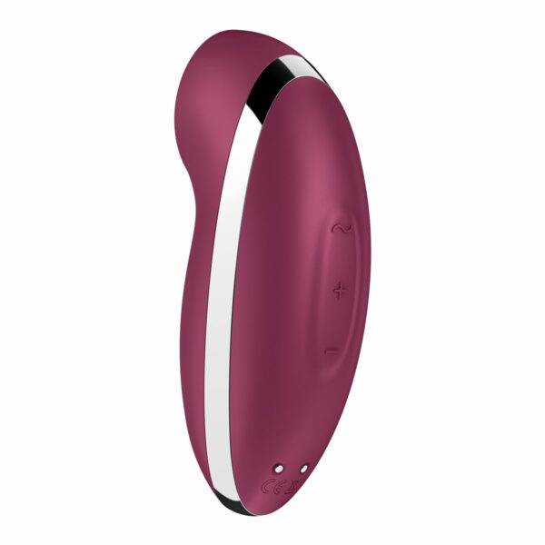 Вібростимулятор-пульсатор Satisfyer Tap & Climax 2 Red - Зображення 5