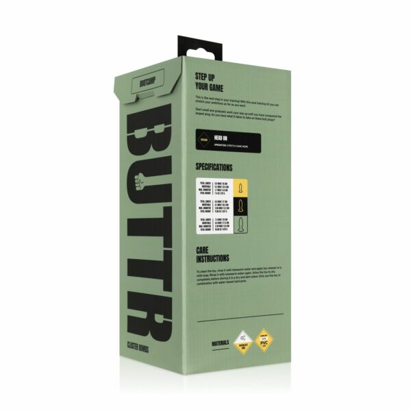 Набір анальних пробок BUTTR - Cluster Bombs Anal Training Set - Зображення 8
