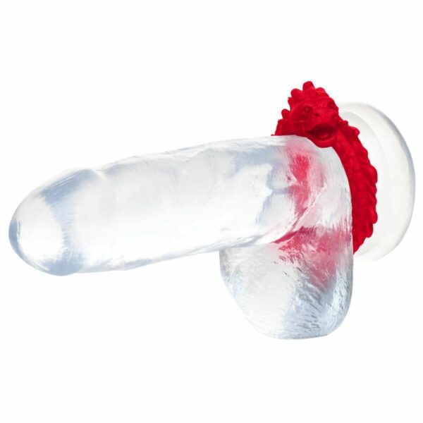 Ерекційне кільце Creature Cocks Rise of the Dragon Silicone Penis Ring - Red - Зображення 7