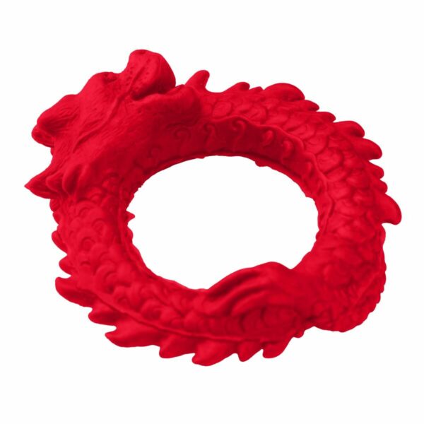 Ерекційне кільце Creature Cocks Rise of the Dragon Silicone Penis Ring - Red - Зображення 2