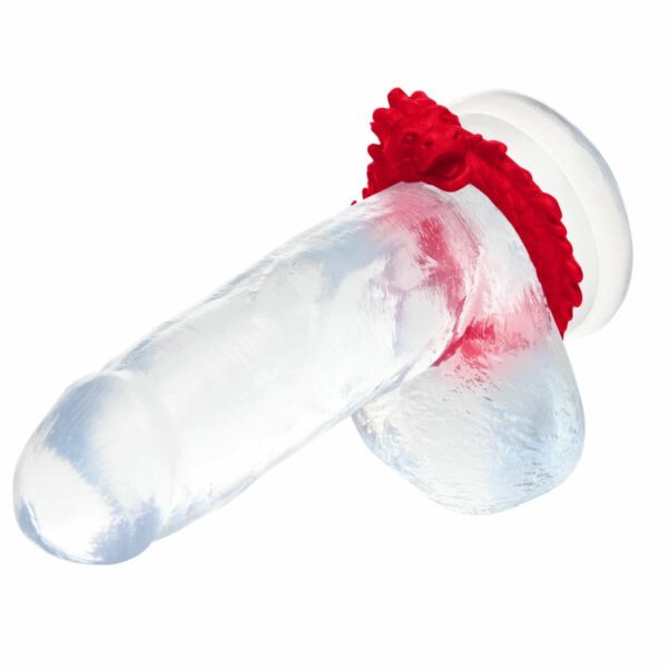 Ерекційне кільце Creature Cocks Rise of the Dragon Silicone Penis Ring - Red - Зображення 6