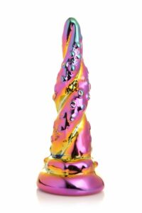 Фентезійний фалоімітатор Creature Cocks Enchanting Rainbow Glass Dildo