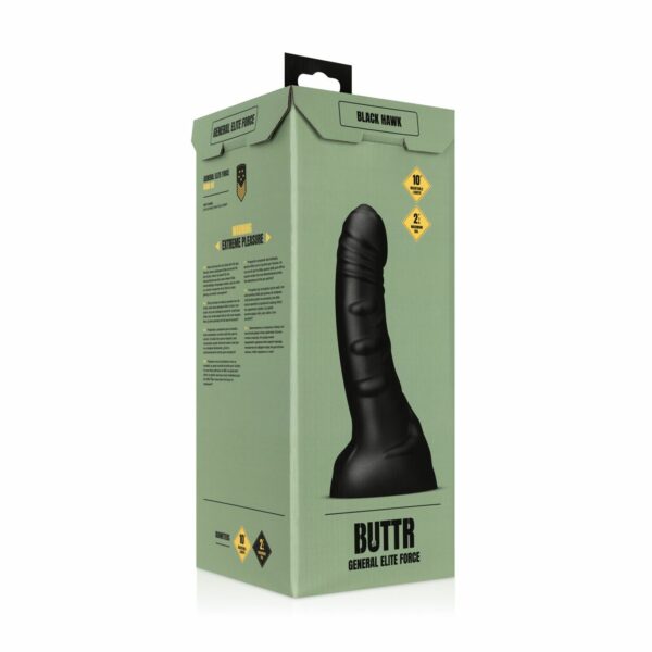 Фалоімітатор BUTTR - Black Hawk Curved Anal Dildo (м'ята упаковка!!!) - Зображення 11