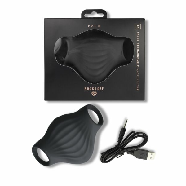 Мастурбатор Rocks Off Palm Black - Зображення 6