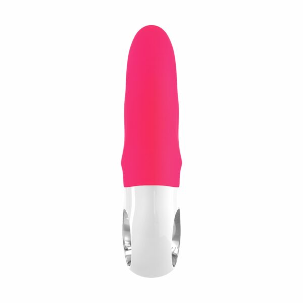 Вібратор-кролик Fun Factory MISS BI pink/white, 2 незалежні мотори, діаметр 4,2 см - Зображення 5