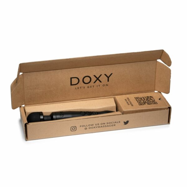 Вібромасажер DOXY3 USB-C Massager MATTE BLACK - Зображення 6